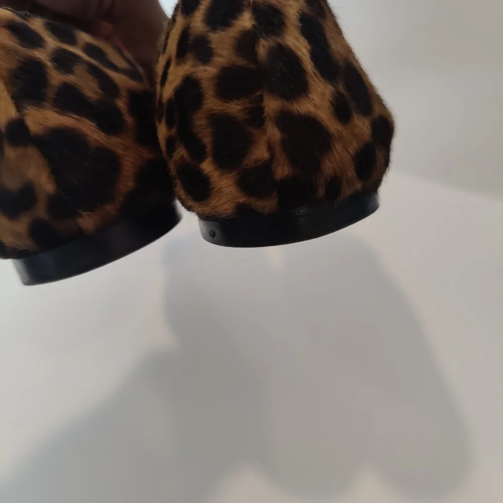 Stuart Weitzman Leopard Print Flats